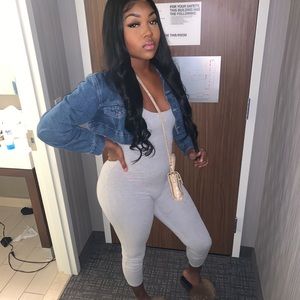 Grey One piece Romper